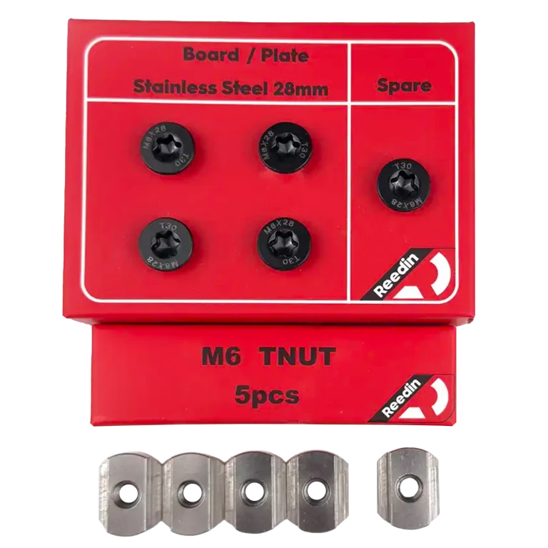 Reedin Titanium screwset alumast